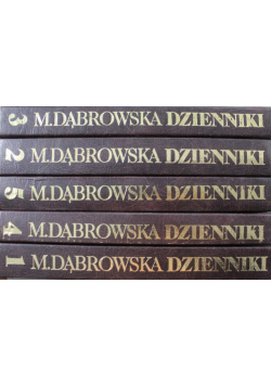 Dzienniki Dąbrowskiej Tom 1 do 5