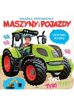 Maszyny i pojazdy książka dźwiękowa
