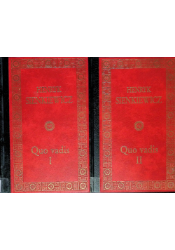 Quo Vadis Tom 1 i 2