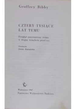 Cztery tysiące lat temu