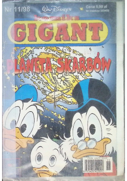 Komiks Gigant Nr 11 / 98 Planeta skarbów