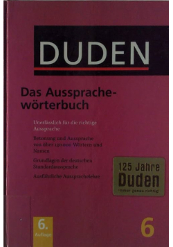 Das Ausspracheworterbuch Tom 6