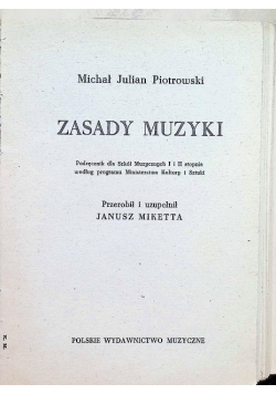 Zasady muzyki