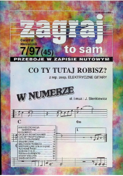 Zagraj to sam  Nr 7/97