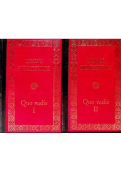 Quo Vadis Tom 1 i 2