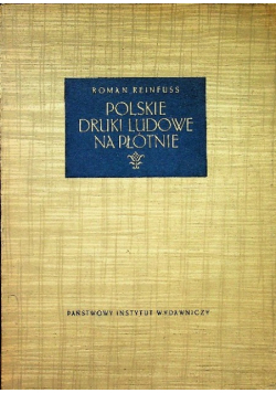 Polskie druki ludowe na płótnie