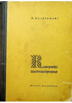Rozrywki matematyczne