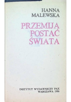 Przemija postać świata