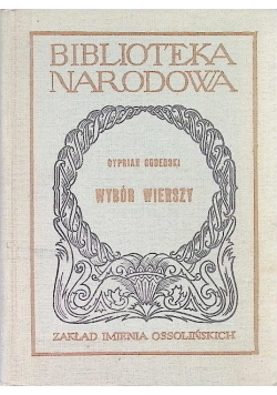 Godebski Wybór wierszy