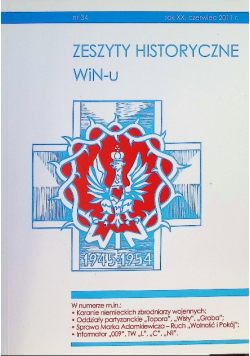 Zeszyty historyczne winy Nr 34 / 11