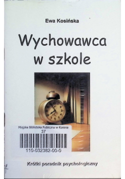 Wychowawca w szkole