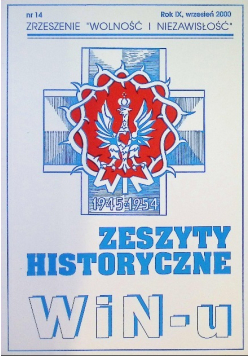 Zeszyty historyczne win - u Nr 14 / 00