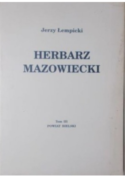 Herbarz Mazowiecki Tom 3