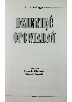 Dziewięć opowiadań