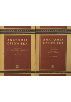 Anatomia człowieka Tom I i II 1947 r.