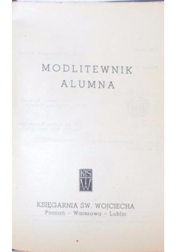 Modlitewnik Alumna