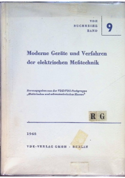 Moderne Gerate und Verfahren der elektrischen Messtechnik