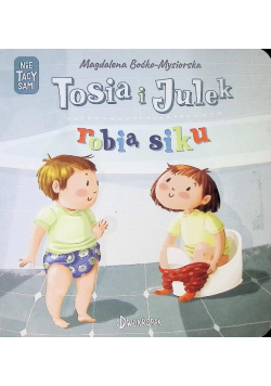 Tosia i Julek robią siku