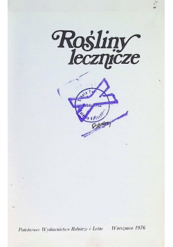 Rośliny lecznicze