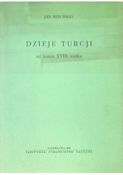 Dzieje Turcji od końca XVIII wieku