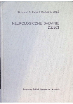 Neurologiczne badanie dzieci