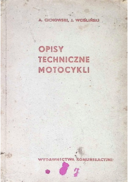 Opisy techniczne motocykli