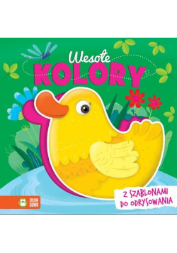 Książki z szablonami Wesołe kolory