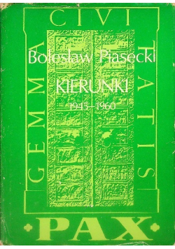 Kierunki 1945 - 1960