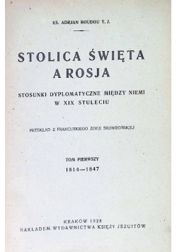 Stolica Święta a Rosja 1928 r.