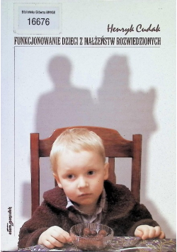 Funkcjonowanie dzieci z małżeństw rozwiedzionych