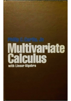 Multivariate calculus with linear algebra
