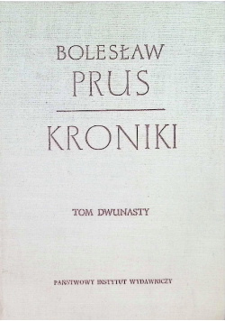 Prus Kroniki Tom 12