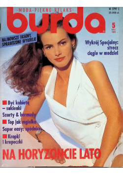 Burda maj Nr 5/ 91