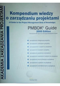 Kompendium wiedzy o zarządzaniu projektami