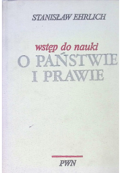 Wstęp do nauki o Państwie i prawie