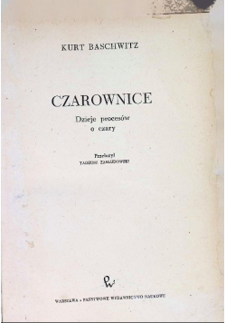Czarownice - dzieje procesów o czary