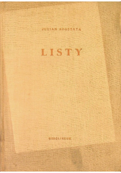 Listy Apostata