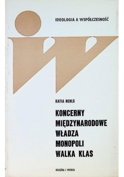 Koncerny międzynarodowe władza monopoli walka klas