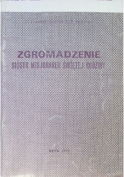 Zgromadzenie sióstr misjanarek świętej rodziny