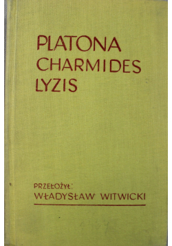 Platon Charmides i Lyzis