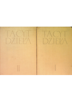 Tacyt dzieła Tom 1 i 2
