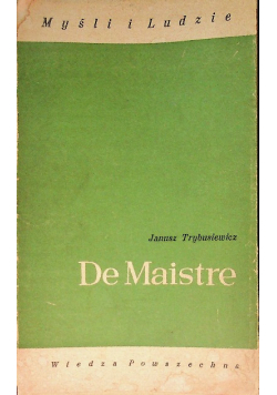 De Maistre
