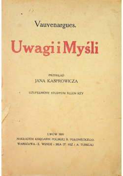 Uwagi i myśli