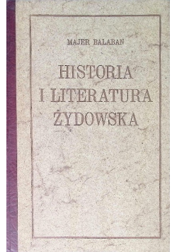 Historia i literatura żydowska Tom III