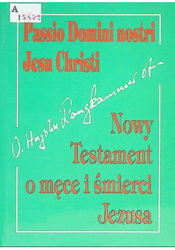 Nowy Testament o męce i śmierci Jezusa