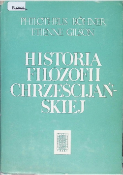 Historia filozofii chrześcijańskiej