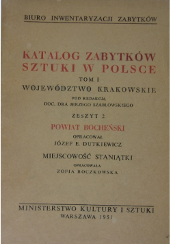 Katalog Zabytków Sztuki w Polsce Zeszyt 2