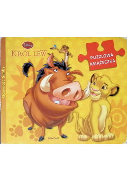 Król Lew  Puzzlowa książeczka