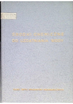 Środki chemiczne do uzdatniania wody