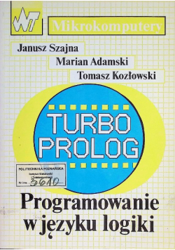 Turbo prolog Programowanie w języku logiki